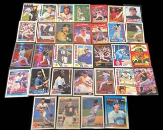 32 Different Hofers Baseball Cards
