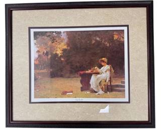 Love At First Light By Marcus Stone, Framed Print