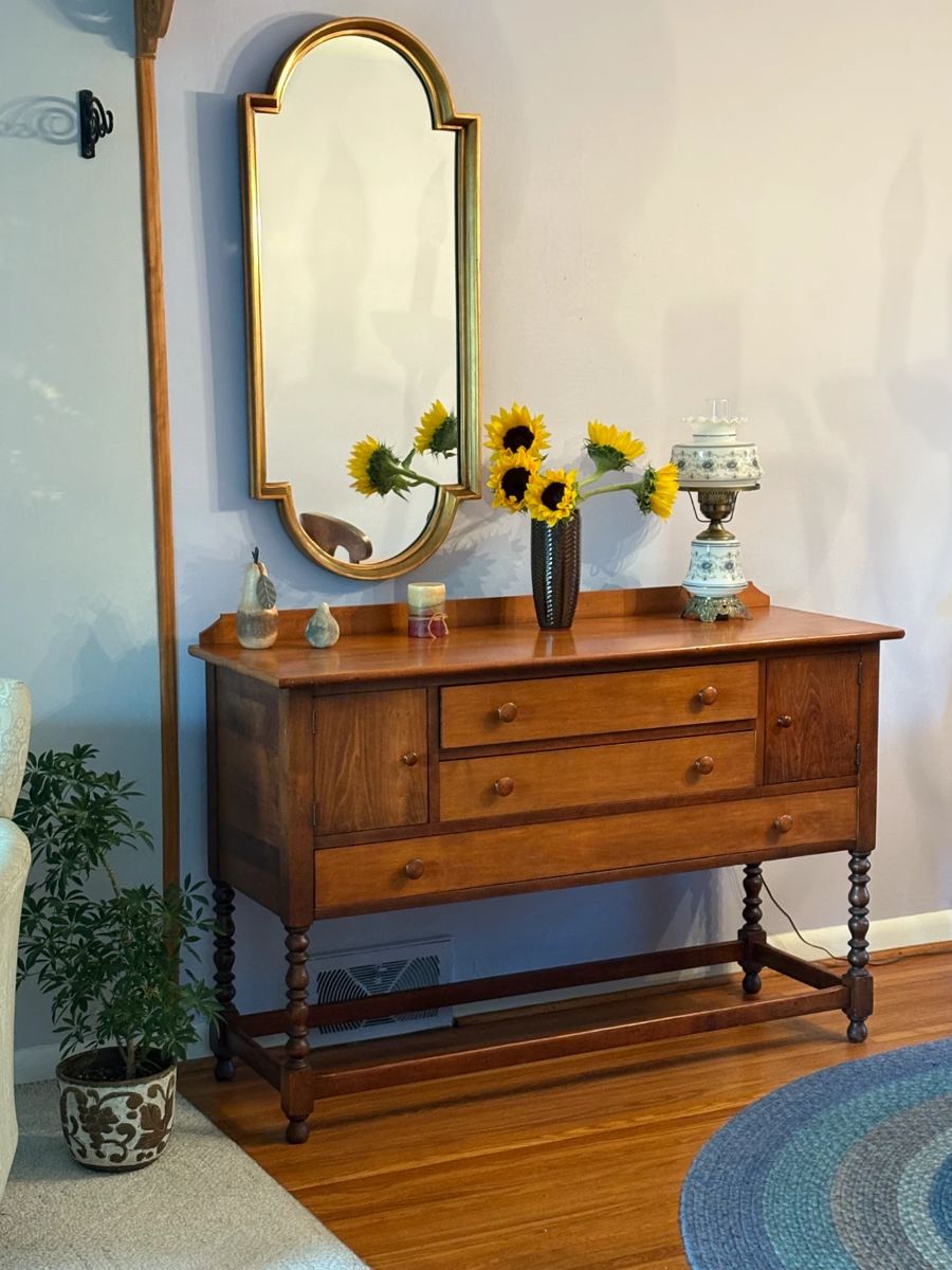 Stunning oak buffet in family for decades