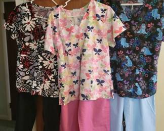 Nursing Scrubs: small and medium 
