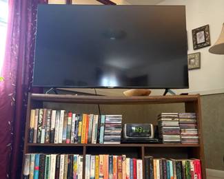 Smart TV for sale; Books; CDs