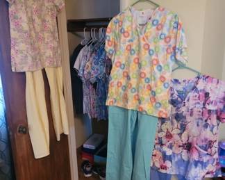Nursing scrubs: small and medium