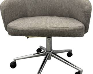 Gray Swivel Office Chair