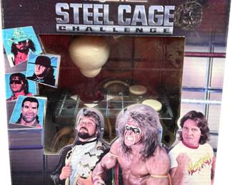 Wrestle Mania Steel Cage Challenge Game