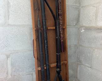 Vintage African weapons