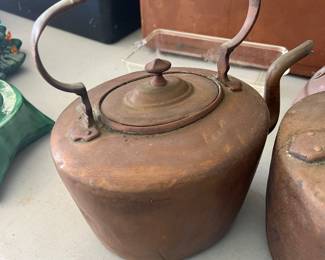 Copper pots