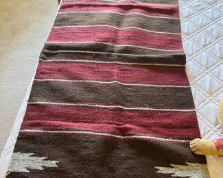 Native American settle blanket