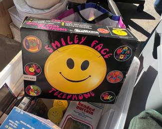 Smiley face telephone