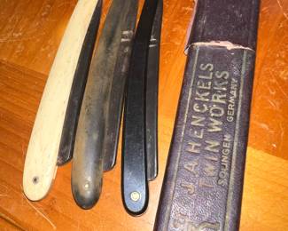 Straight razors