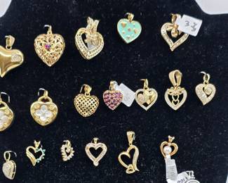 gold charms