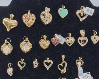 gold charms