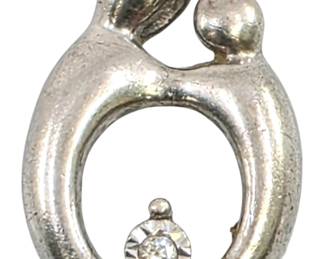 silver pendant
