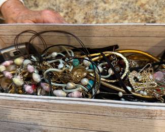 Box of jewelry