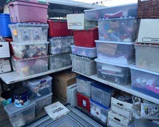 Over 200 Mystery Boxes and Tubs