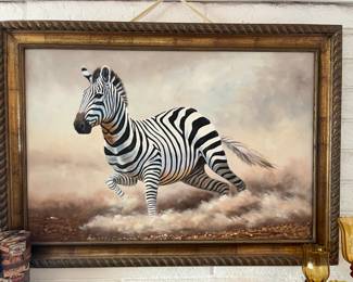 Zebra Painting