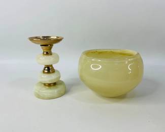 Marble Candlestick