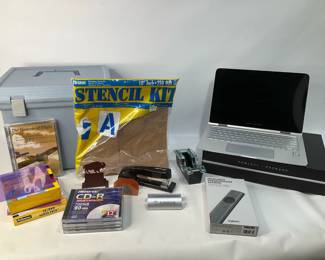 Hewlett-Packard 'SpeCtre x360' Laptop, Logitech Spotlight Presentation Remote & Office Accessories