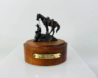 Harvey Rattey's 'Daydreamin' Bronze Sculpture