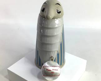 Schultz & Dooley “Old Man” Stein And Christmas Ornament