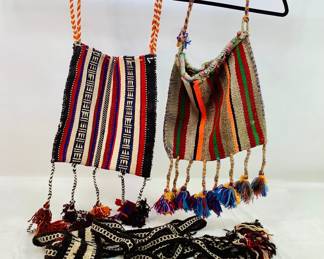 Woven Camel Bags & More