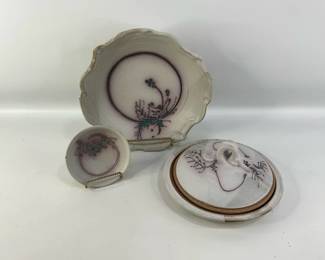 Decorative Ceramic Bowl, Covered Dish & More