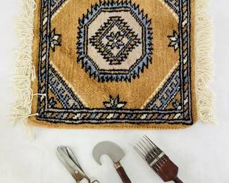Weaving Tools & Prayer Rug