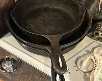 Cast iron skillets