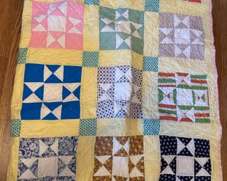 Hand sewn quilt