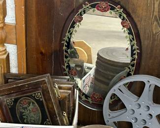Ornate mirrors