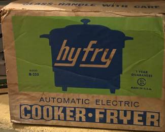 New in box fryer