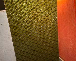 Several smaller lucite panels