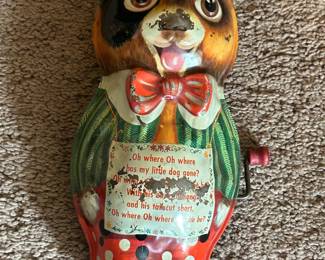 Wind up metal toy - does not work