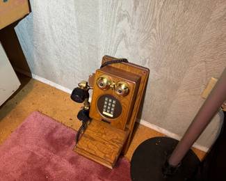basement room to the right of the basement stairs.