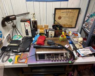 basement tool room straight at the bottom of the stairs.