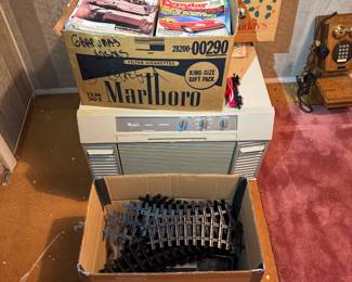 basement room to the right of the basement stairs.