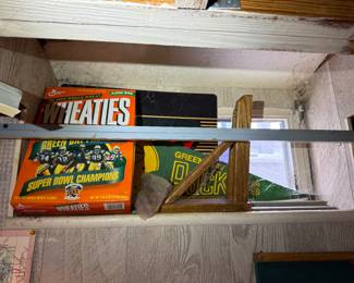 basement room to the right of the basement stairs.