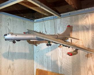 basement room to the right of the basement stairs.