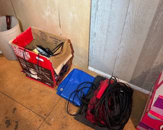 basement room to the right of the basement stairs