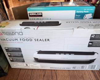 many new appliances in original boxes!