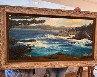 Virginia Lynn Seascape detail