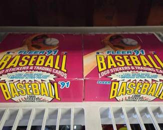 6108 1991 Fleer Baseball Logo Stickers Trading Cards