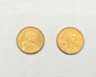 1500 2 U.S. One Dollar Coins