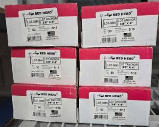 2754 Red Head 38 4 Concrete Anchors