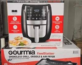 4084 Gourmia Air Fryer Grill