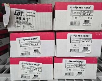 2756 Red Head Concrete Anchors