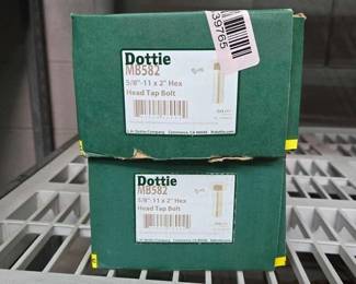 2764 Dottie 58 11 x 2 Hex Head Tap Bolts