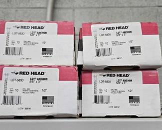 2750 Red Head 58 3 Concrete Anchors