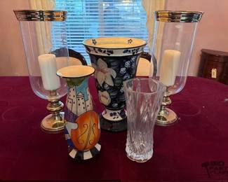 8180 Vases and Candle Holders