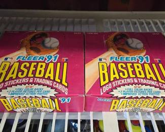 6106 1991 Fleer Baseball Logo Stickers Trading Cards