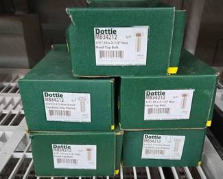 2762 Dottie Hex Head Tap Bolts ZincPlated Hex Head Tap Bolts